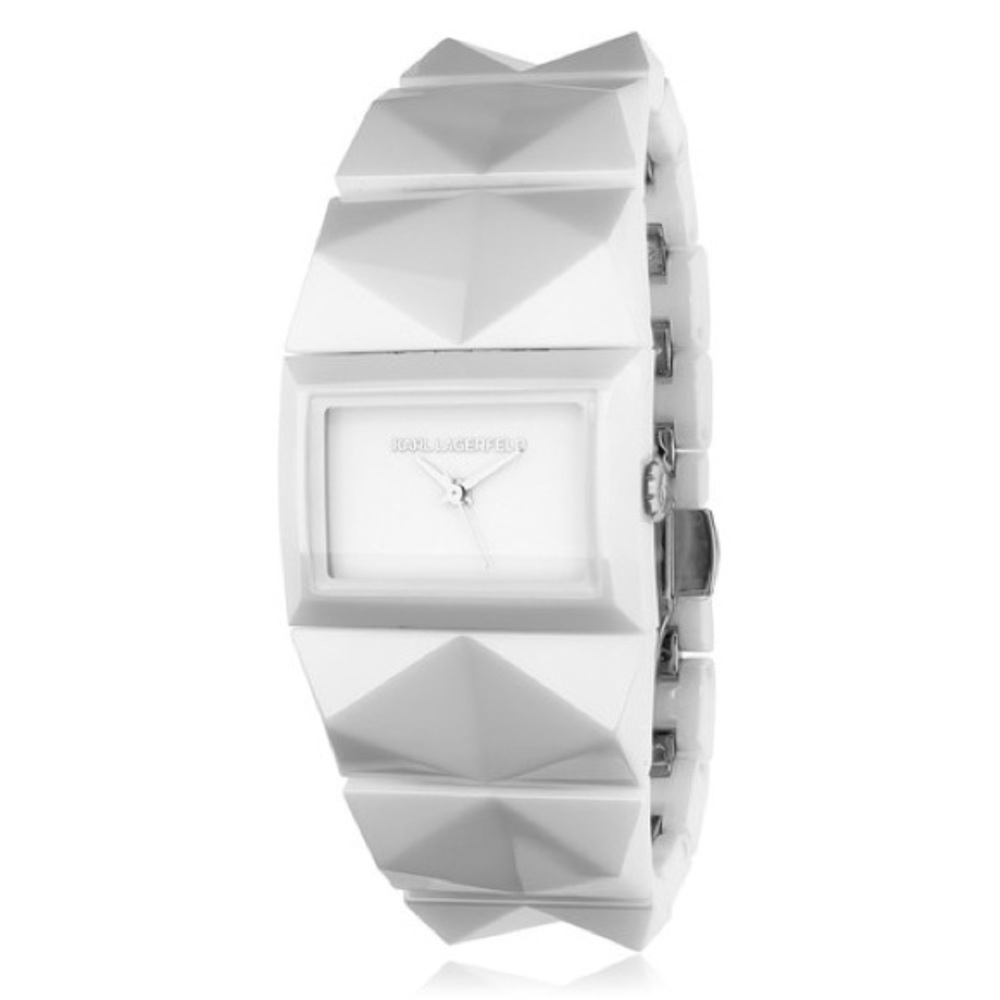 Karl Lagerfeld Women's KL2606 White Ceramic Watch